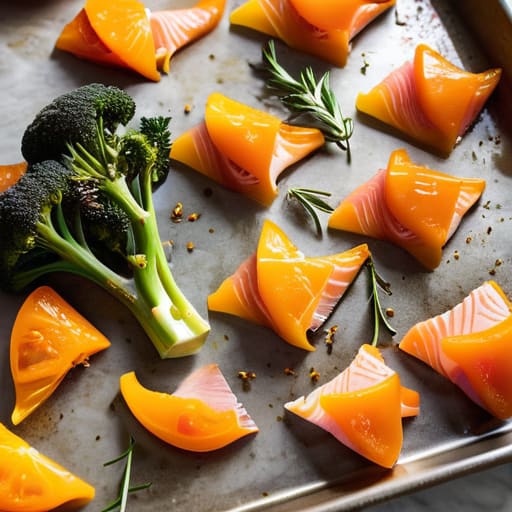 Cooking meal prep with The Sheet Pan Strategy.
