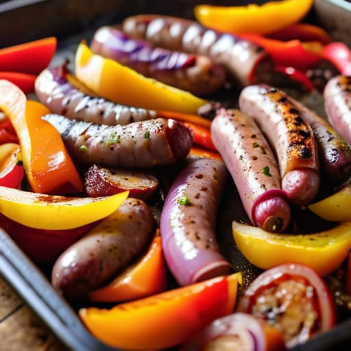 Sausage, Peppers, and Onions Bliss recipe.