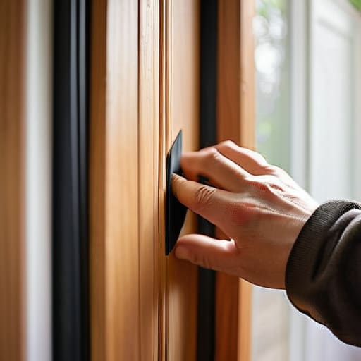 Mastering door draft sealing. You've Got This!