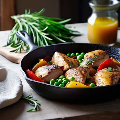 Easy one pot meals for minimal cleanup.