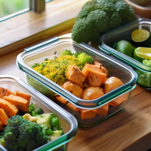 Healthy meal prep ideas for the week.