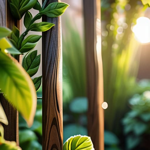 Steps on how to build a garden trellis.