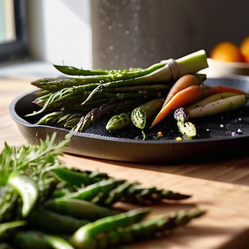 Tips on how to cook vegetables.