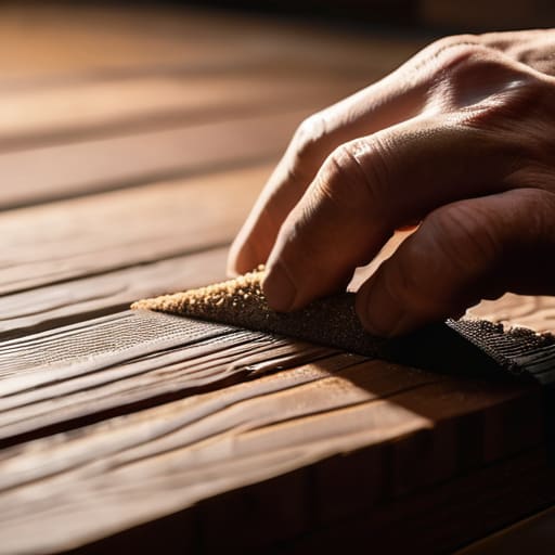 Guide on how to fix scratched wood.