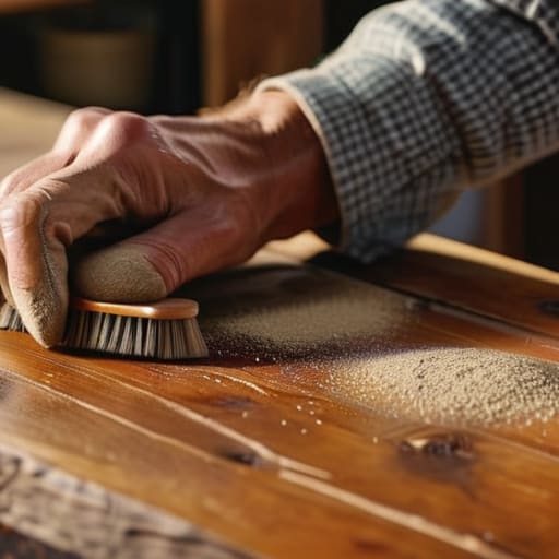 Steps on how to refinish furniture.