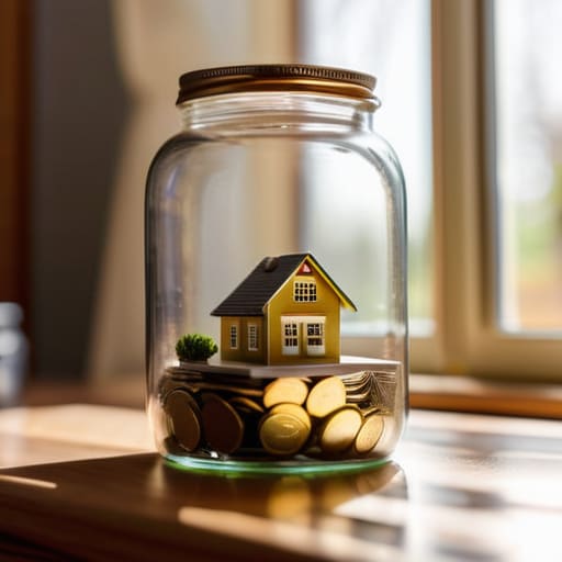 Tips on how to save for a house.