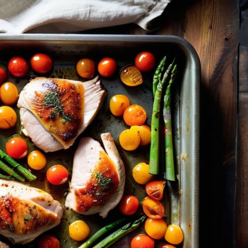 Easy simple sheet pan dinners for cleanup.
