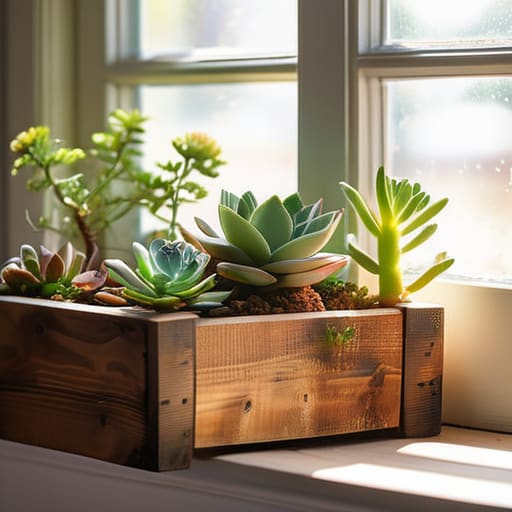Rustic Charm Building Wooden Planter Boxes and Indoor Herb Garden Diy