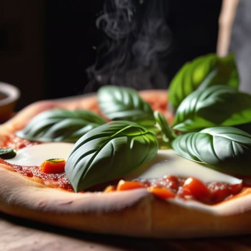 Learning how to make homemade pizza.