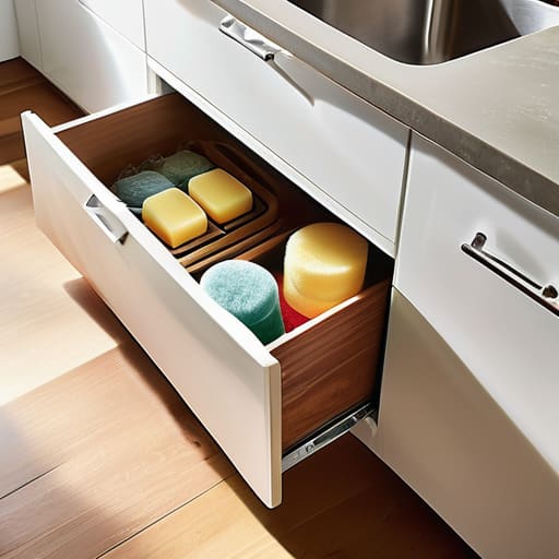 How to organize under the sink chaos.