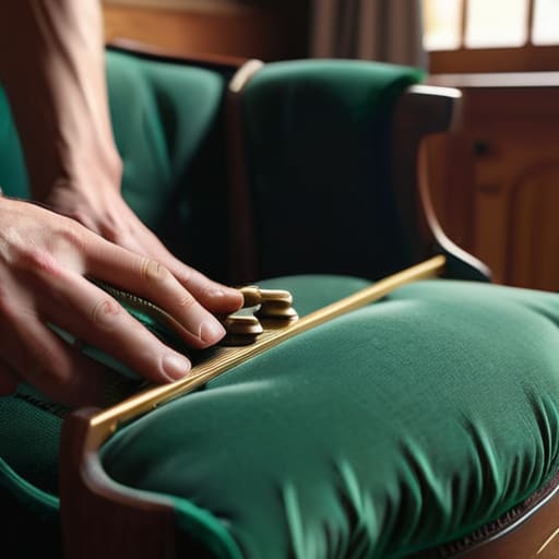 Guide on how to reupholster a chair.