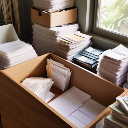 A Paperwork Decluttering Checklist for Your Home