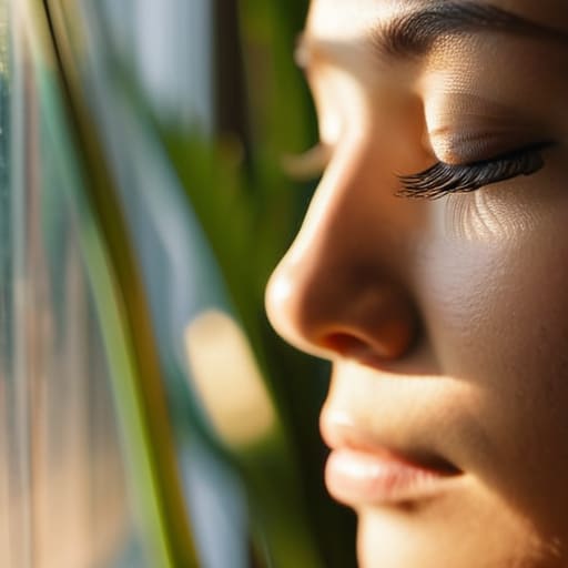 Calming breathing exercises for stress relief.
