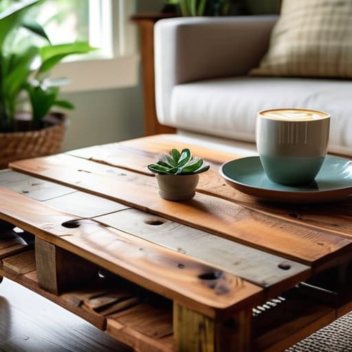 The Ultimate Backyard Coffee Table pallet build.