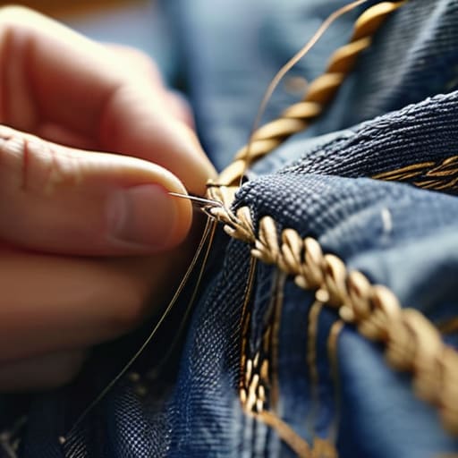 Tips on how to mend clothes.